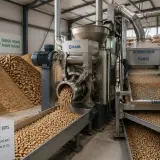 Dans cette usine, découvrez comment sont fabriqués les pellets de bois, une énergie propre et renouvelable, à partir de sciure et de copeaux.