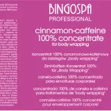 Koncentrat cynamonowo-kofeinowy BingoSpa do body wrappingu. Opinie wskazują na silne działanie.
