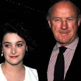 Gene Hackman z córką. Dumny ojciec i jego pociecha na wydarzeniu.