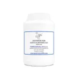 Bote blanco con etiqueta azul. Contiene lecitina de soja, aditivo alimentario E322, 100% pura. Descubre sus propiedades.