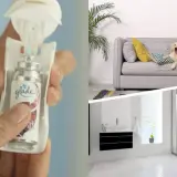 Un ambientador Glade en mano, un perro en el sofá y un baño reluciente. ¡Todo huele a limpio!