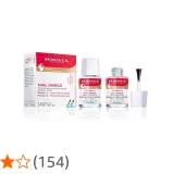 Mavala nagelförstärkare Nail Shield-kit med bas och sealer för att stärka sköra naglar.