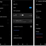 Na ekranie telefonu Xiaomi widać, że sieć wifi "routerJr_5G" jest zapisana, ale automatyczne połączenie jest wyłączone.