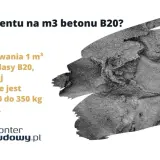 Ile cementu potrzebujesz do betonu B20? Sprawdź proporcje i wskazówki