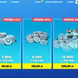 Kup V-dolce w Fortnite, aby zdobyć przedmioty kosmetyczne. Dostępne pakiety z premią, np. 13500 V-dolców z bonusem 35%.