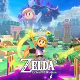 Link und Zelda im neuen Zelda: Echoes of Wisdom. Ein Oktorok, ein Moblin und ein dunkler Dämon bedrohen Hyrule.