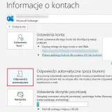 Ustawienia konta pocztowego, w tym odpowiedzi automatyczne (noreply) i zarządzanie skrzynką.