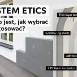 System ETICS: elewacja krok po kroku. Izolacja ze styropianu, siatka zbrojąca i tynk.