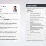 CV Grzegorza Gardiasza, doświadczonego koordynatora sprzedaży, z kluczowymi umiejętnościami i doświadczeniem. Idealne do wysłania w mailu z CV.