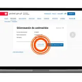 Szukając wzoru zmiany terminu wyjazdu do sanatorium z NFZ, widzisz skierowanie do uzdrowiska na portalu pacjent.gov.pl.