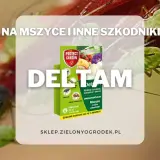 DELTAM insektycyd na mszyce i inne szkodniki. Opakowanie produktu Protect Garden z opisem działania na rośliny ozdobne, warzywa i owoce.