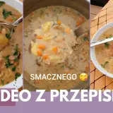 Gęsta, kremowa zupa z kiełbasą, ziemniakami i warzywami. Idealna na chłodne dni. Smacznego!