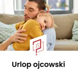 Ojciec tuli córeczkę, zastanawiając się, urlop ojcowski ile płatny. Czas spędzony z rodziną jest bezcenny.