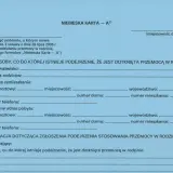 Niebieska karta - co to? Formularz do zgłaszania podejrzenia przemocy w rodzinie, zawiera dane osoby dotkniętej przemocą i zgłaszającego.