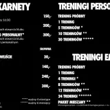 Cennik karnetów i treningów. Dowiedz się, ile kosztuje trener personalny i pakiety EMS.