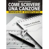 Manuale per scrivere canzoni: spartito, quaderno con "Testo e Musica", penna e auricolari. Ideale per chi ama le canzoni da inventare.