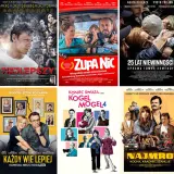 Plakaty filmowe: "Na noże", "Najlepszy", "Zupa nic", "25 lat niewinności", "Powodzenia Leo Grande", "Pies w wymięsach", "Bogowie i sztuki kochania", "Koniec świata czyli Kogel Mogel 4", "Najmro. Kocha, kradnie, szanuje", "Igrzyska śmierci". Jaki fajny ...