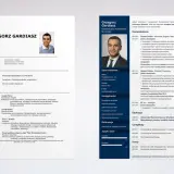 Zdjęcie przedstawia fragment CV z zaznaczonymi na czerwono błędami i zielonym zaznaczeniem poprawnych elementów.
