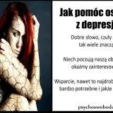 Jak pomóc osobie z depresją? Dobre słowo i obecność są kluczowe. Wsparcie, nawet najmniejsze, jest bardzo potrzebne.