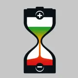 Bateria w kształcie klepsydry z kolorowym wskaźnikiem naładowania. Zastanawiasz się, jak długo ładować akumulator 55ah?