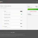 Wybierz metodę płatności: BLIK, Przelew online, Płatność kartą, Google Pay, Apple Pay, PayPo. Kliknij "Przejdź do Paypo" by zapłacić.