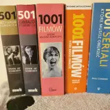 Książki z serii "1001 filmów które trzeba obejrzeć" i "1001 seriali które musisz zobaczyć".