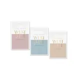 Drei Buchcover von Lena Kiefer mit dem Titel "Westwell" in verschiedenen Farben und Untertiteln.