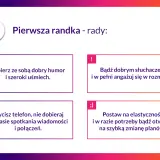 Pierwsza randka - rady: dobry humor, słuchaj, wycisz telefon, bądź elastyczny. Pomysły na udane spotkanie.