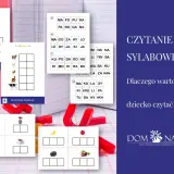 Karty pracy do nauki czytania sylabami: krzyżówki, obrazki i sylaby. Pomoc w nauce czytania dla dzieci.