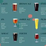 Stout, ciemne piwo, idealne do czekoladowych deserów i owoców morza.