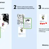 Karty do gry RPG: wybierz postać, dobierz wiedzę i ułóż serduszka. Stwórz swojego bohatera!