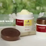 Karseell Maca Hair Mask z kolagenem, naturalny ekstrakt dla zdrowych włosów.