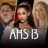 Zestawienie gwiazd American Horror Story: Angela Bassett, Evan Peters, Ariana Grande, Sarah Paulson i Jessica Lange.