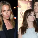 Zuzanna Pactwa obok mężczyzny i kobiety na premierze filmu.