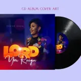 Pochette d'album "Lord You Reign" de Preye Orok. Idéal pour créer des pochettes de CD gratuit.