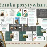 Pozytywizm (lata 1864-1890) - filozofia i sztuka skupiona na nauce, technice i codzienności.