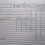Formularz "Kartoteka Parafialna" do wpisywania danych o rodzinie: nazwisko, adres, dane małżonków, dzieci, ich chrzty, komunia, bierzmowanie.