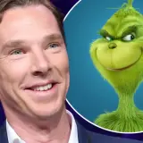 Benedict Cumberbatch i Grinch, bohater filmu "Grinch świąt nie będzie".