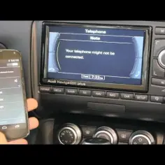 Jak łatwo połączyć telefon z audi navigation plus przez bluetooth