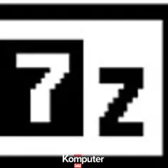 Ikona programu 7-Zip, używanego do kompresji plików.
