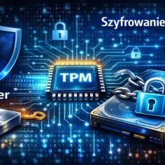 Zabezpiecz dane z BitLocker i TPM. Szyfrowanie danych chroni Twoje informacje.