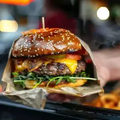 Najlepszy przepis na burger z wołowiną, który zachwyci Twoje kubki smakowe