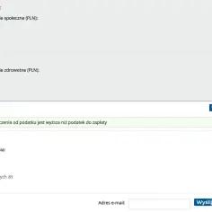 Kwota 'inne' dla odliczenia od podatku jest wyższa niż podatek do zapłaty. Wpisano 0,00 PLN.