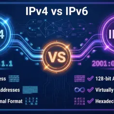 Porównanie IPv4 i IPv6: co to jest IP? IPv4 ma 32-bitowy adres, IPv6 128-bitowy.
