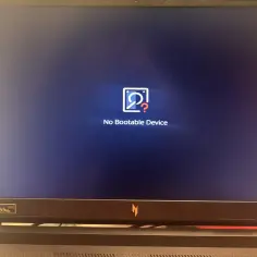 Jak naprawić błąd no bootable device w Acer i przywrócić system