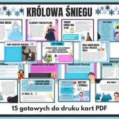 Królowa Śniegu: baśń o przyjaźni Gerdy i Kaja, która uczy o sile miłości i dobra.