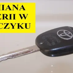 Wymiana baterii w kluczyku Toyota Yaris - proste kroki, aby uniknąć problemów