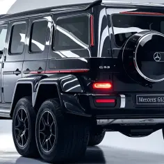 G Class Mercedes 6x6 - niesamowite osiągi i luksus w terenie