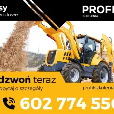 Ile trwa kurs na koparko ładowarkę? Sprawdź czas szkolenia i szczegóły