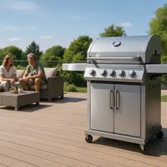 Elegancki grill gazowy, idealny do letnich spotkań. Sprawdź nasz grill gazowy ranking, by wybrać najlepszy model.